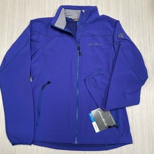 NEW Eddie Bauer First Ascent Flexion Sandstone Womens Jacket Size Small Purple